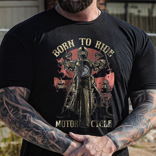 Biker T-Shirt & Hoodie, Motorcycle Lover Gift