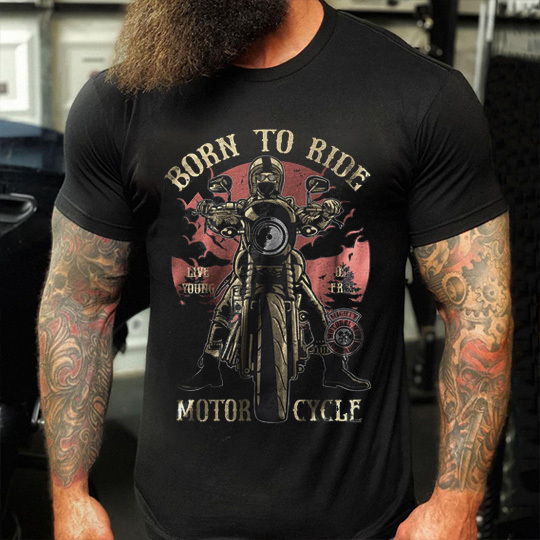 Biker T-Shirt & Hoodie, Motorcycle Lover Gift