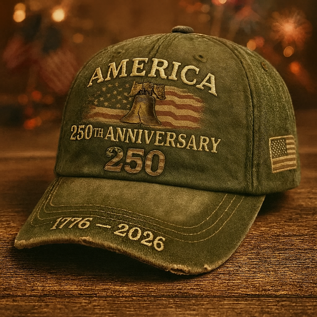 🔥United States 250th Anniversary Red Cap