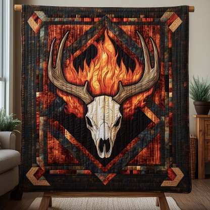 Ember Crest Quilted Blanket GFTOQA943