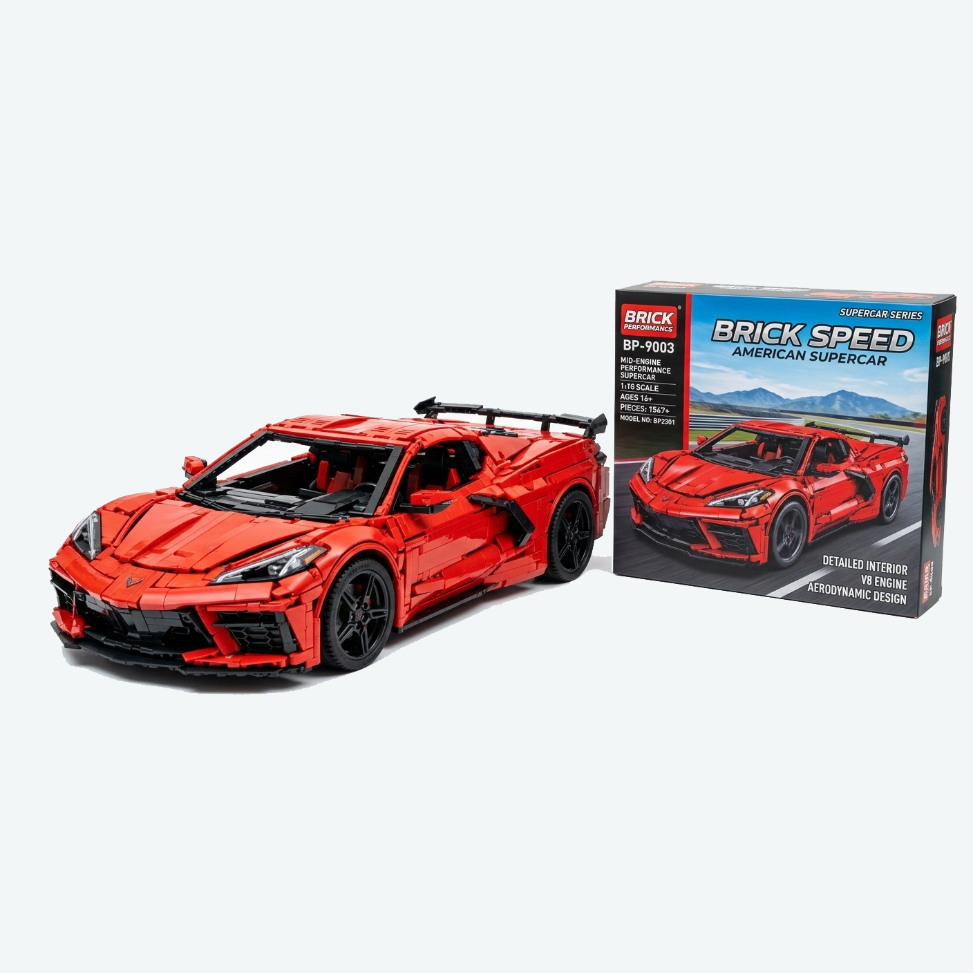 Sports Car building blocks