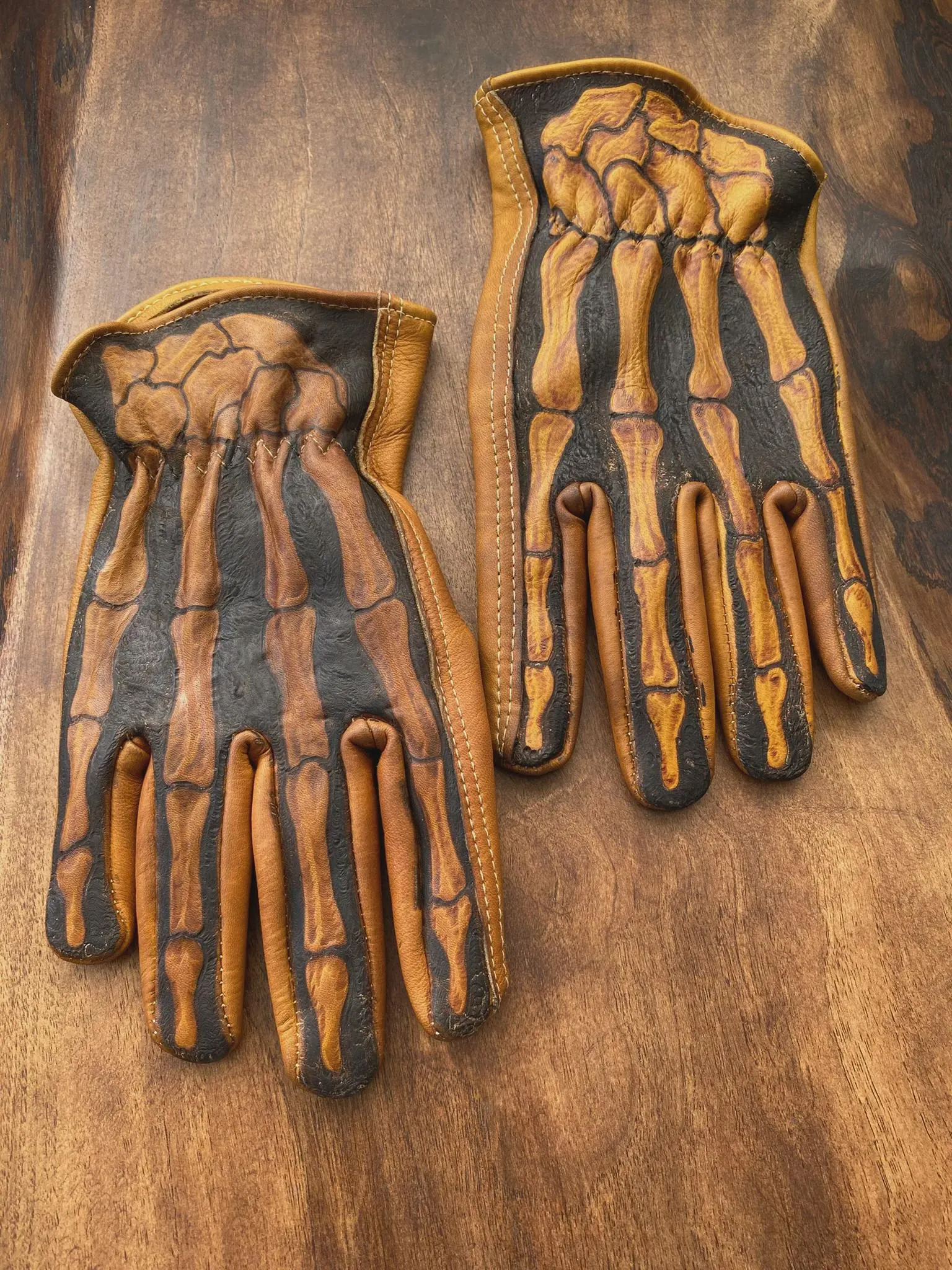 Skull Rintage-Inspired Classic Everyday Style Gloves