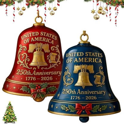🔥LAST DAY 49% OFF - U.S. 250th Anniversary Edition - Vintage Liberty Bell Ornament