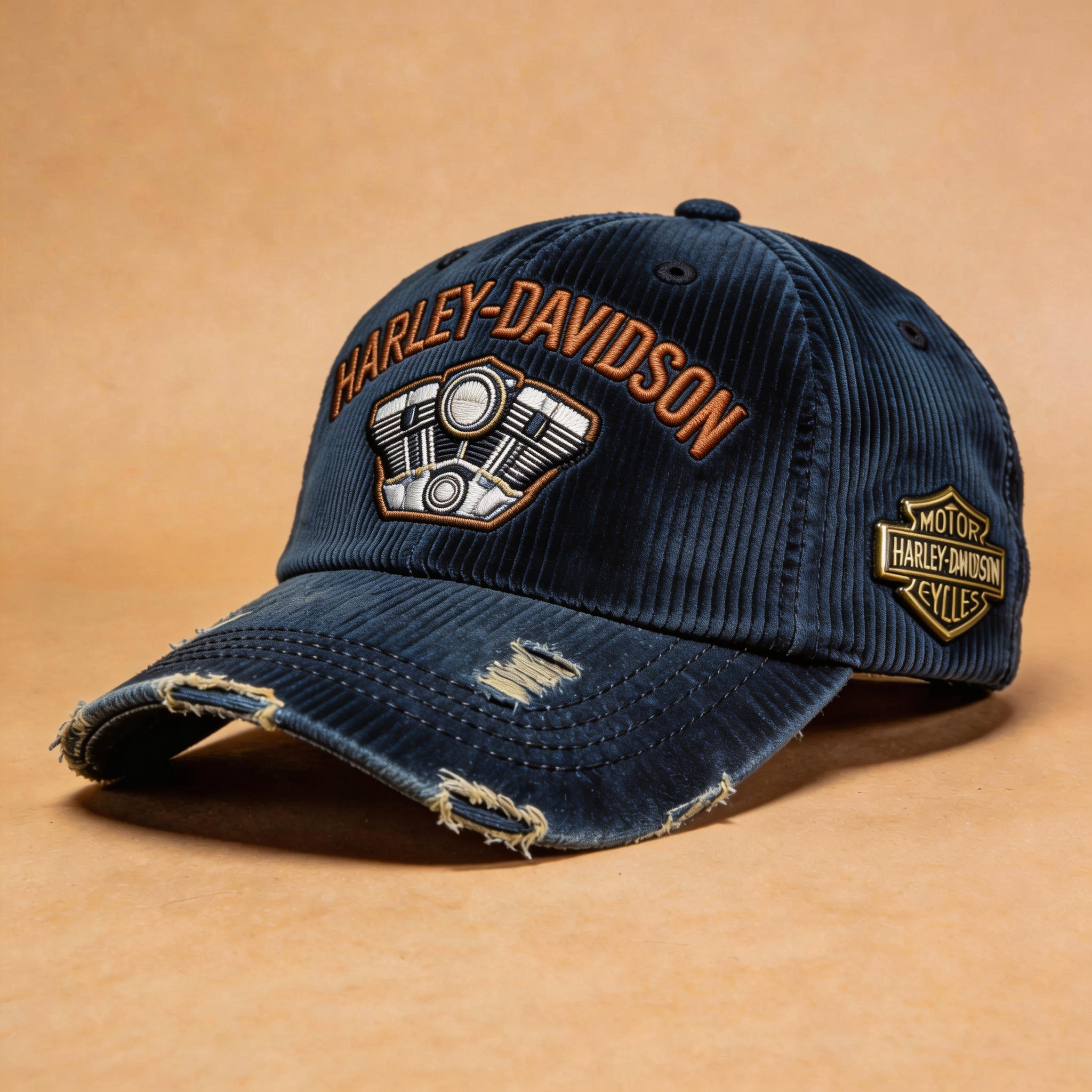 Biker Style Baseball Cap