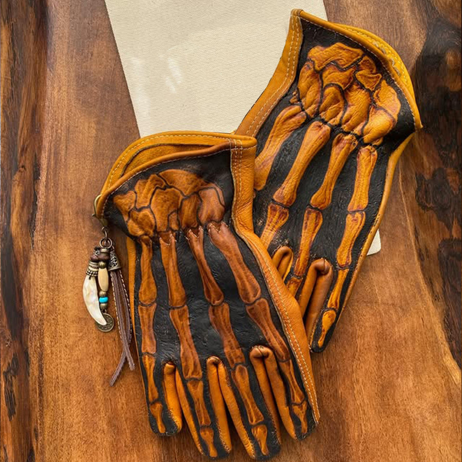 Skull Rintage-Inspired Classic Everyday Style Gloves