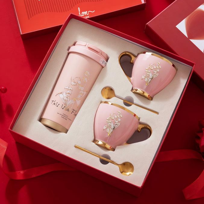 Valentine’s Day Premium Thermal Cup – Elegant & Practical Gift for Loved Ones