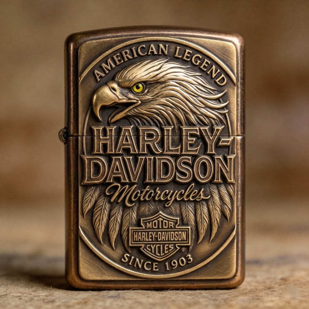American Legend - Embossed Eagle Heritage Lighter