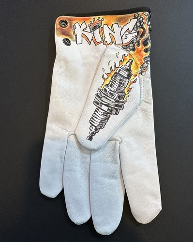 Men motorcycle gloves leather