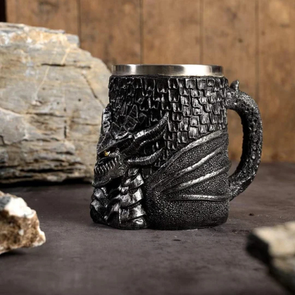Medieval Dragon Beer Mug
