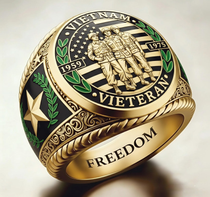 National Vietnam War Memorial Ring