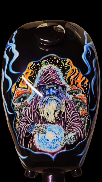 motorcycle gas tank decal