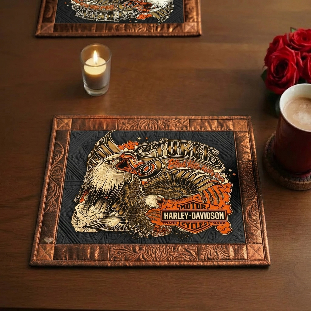 Legendary Rider Series Quilted Placemat