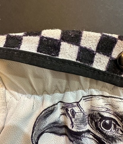 Men motorcycle gloves leather