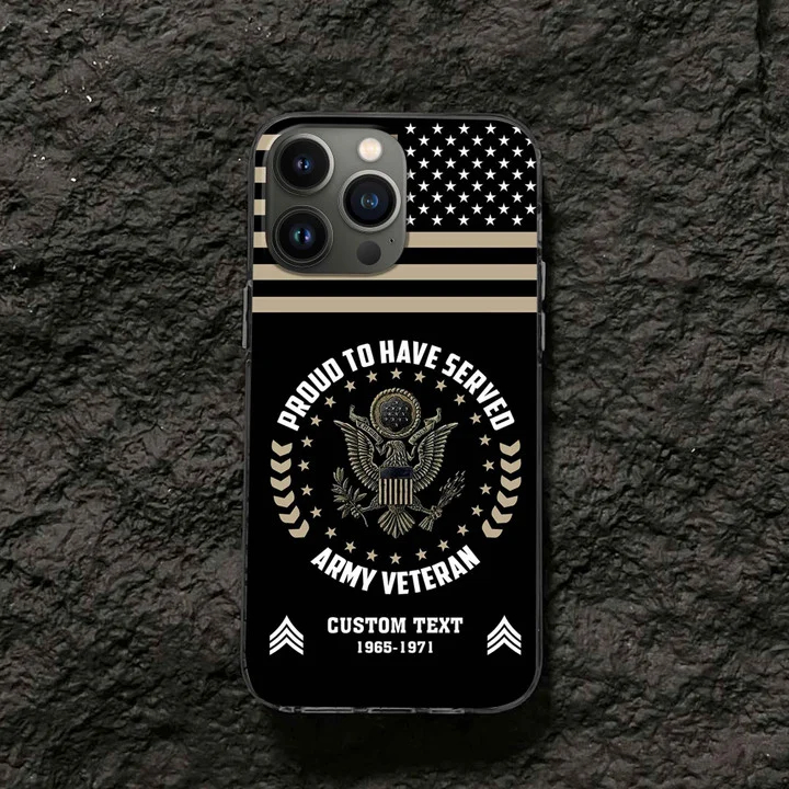 High-end custom US Army Made Mobile Phone Shell 