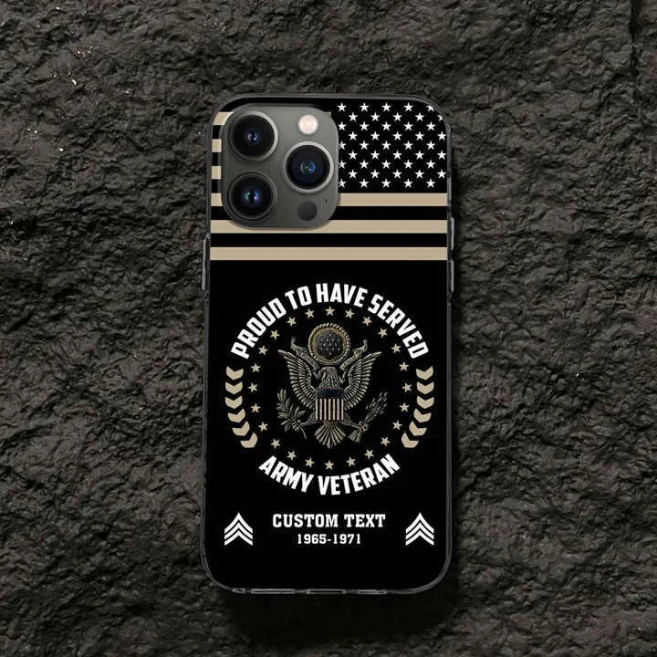 High-end custom US Army Made Mobile Phone Shell 