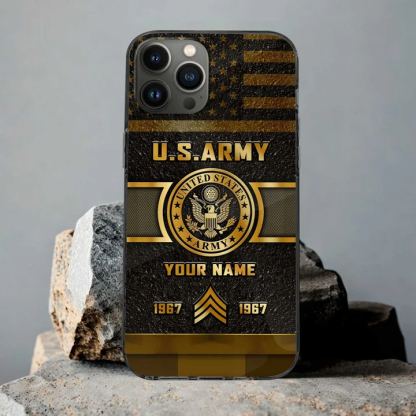 High-end custom US Army Made Mobile Phone Case
