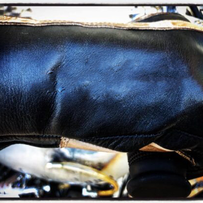 Racing style armored black leather carbon fiber protective motorcycle gloves
