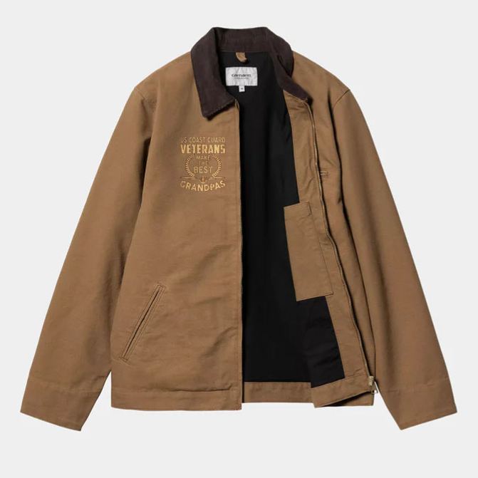 The most classic "grandpa style" T-shirt, Coast Guard Veteran style winter jacket