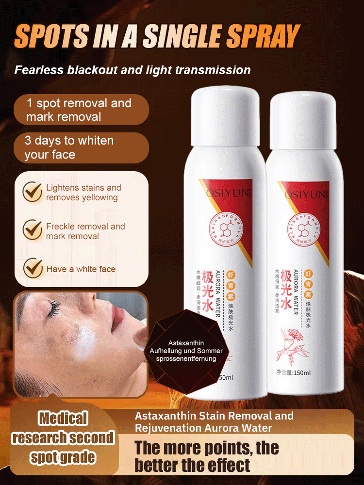 [Spot-free spray] Astaxanthin Spot-Removing and Rejuvenating Aurora Water
