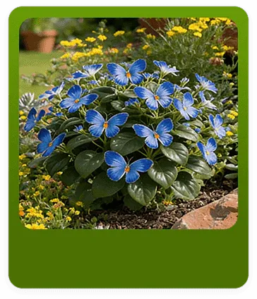 Moonlight Butterfly Flower Seeds – Rare Variety, High Germination Rate + Fertilizer Included