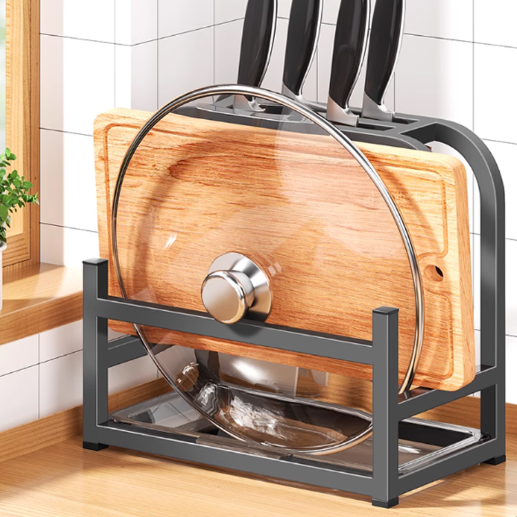 Kitchen knife rack organizer