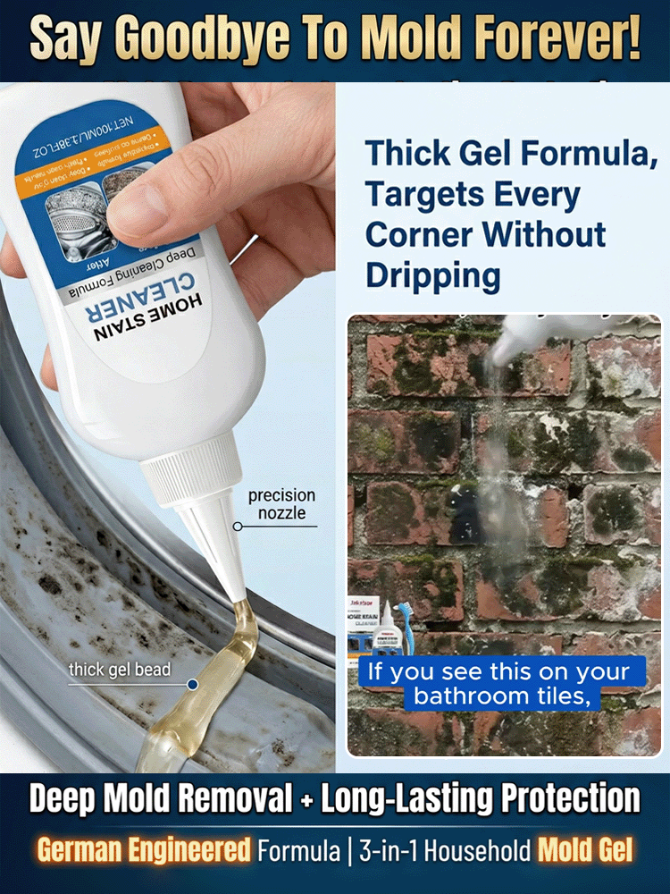 Powerful Mold Remover Gel • Fast Acting & Easy to Use