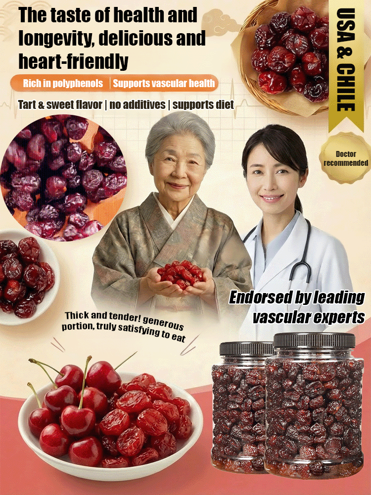Premium Dried Cherries for Arthritis and Gout Relief