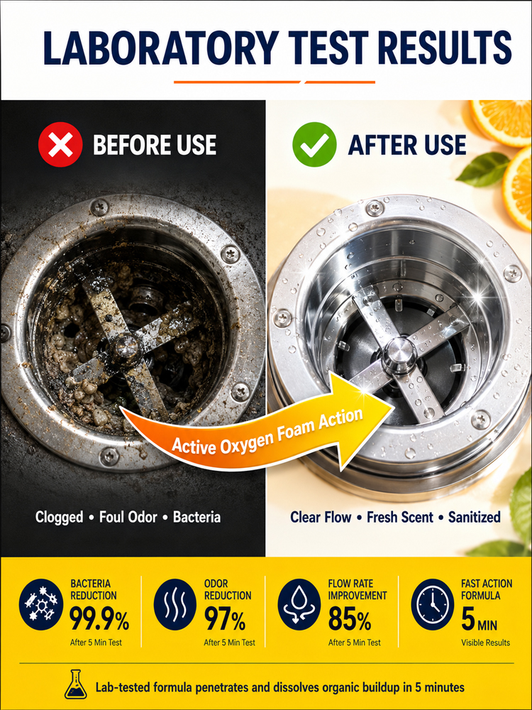 Powerful Drain Cleaning Tablets