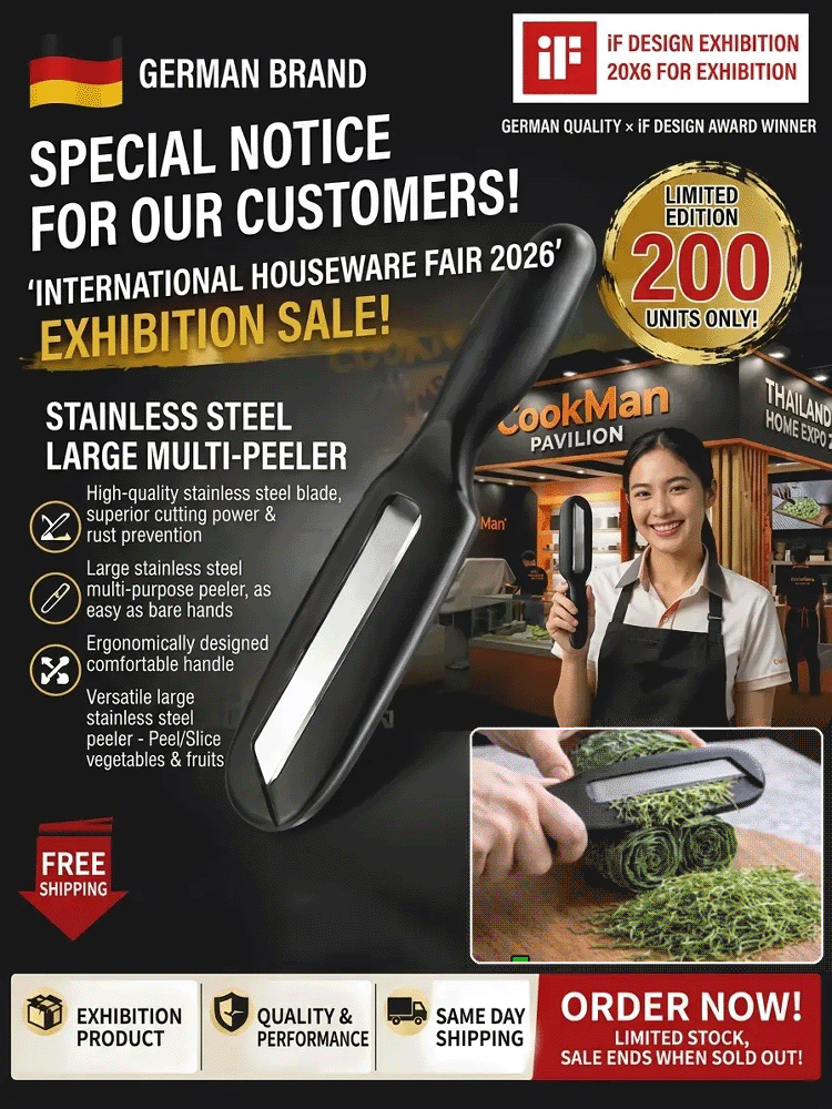 Large Stainless Steel Multifunctional Peeler