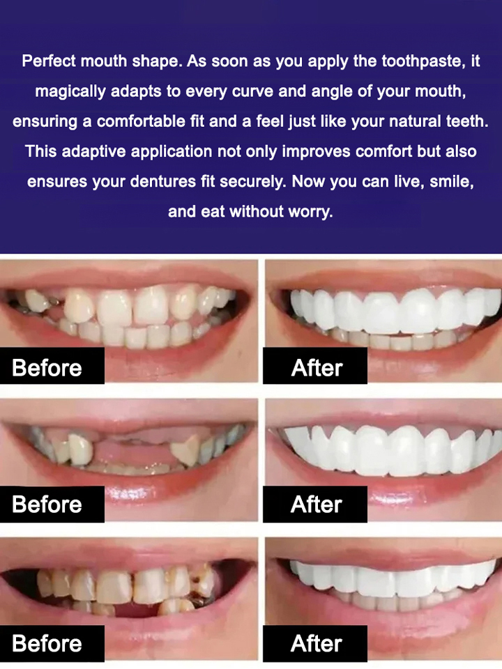Safe and non-toxic denture adhesive