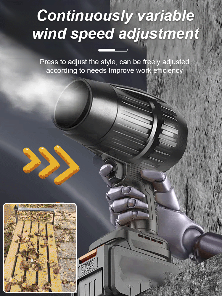 The TurboLithium Pro 9000. [Industrial Grade] High-Performance Wireless Blower