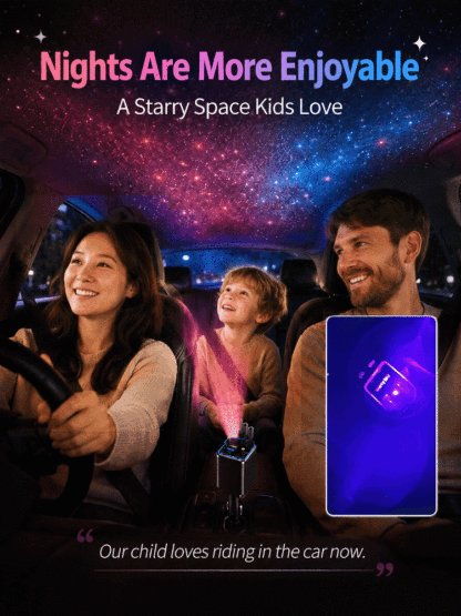 Seven-in-One Car Starry Sky Charger