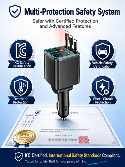Seven-in-One Car Starry Sky Charger