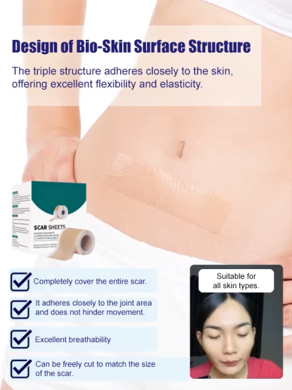 24-hour continuous light scar silicone gel scar patch