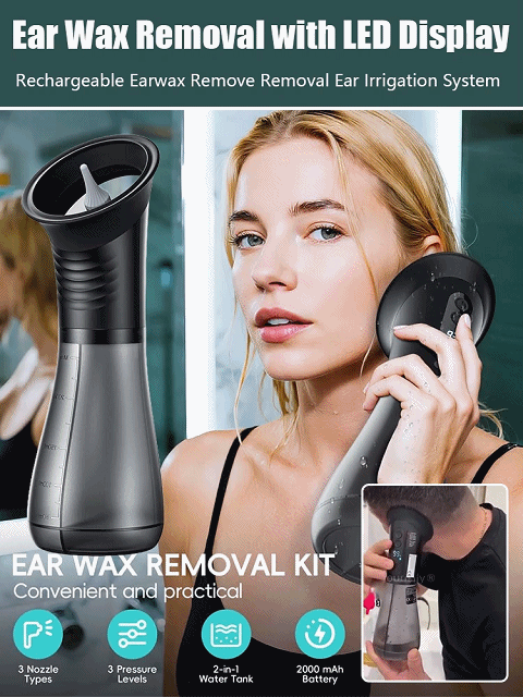 Portable Manual Ear Irrigator