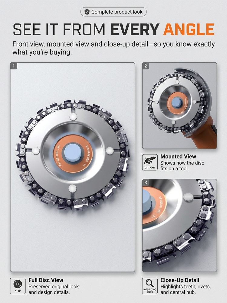 Black Diamond Angle Grinder High-Speed Cutting Disc