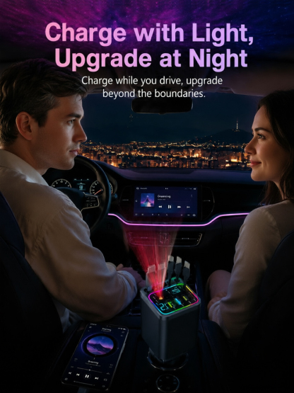 Seven-in-One Car Starry Sky Charger