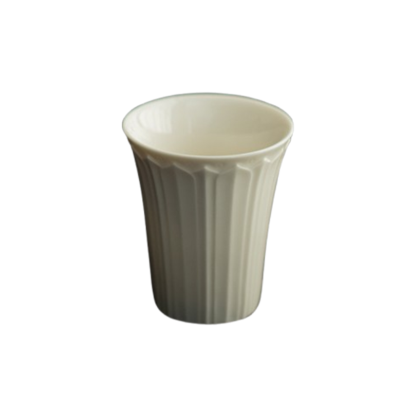 Tasse à thé blanche imitation dynastie Song Ding Kiln, tasse à thé simple, tasse parfumée en céramique faite à la main, tasse à thé Kung Fu, petite tasse