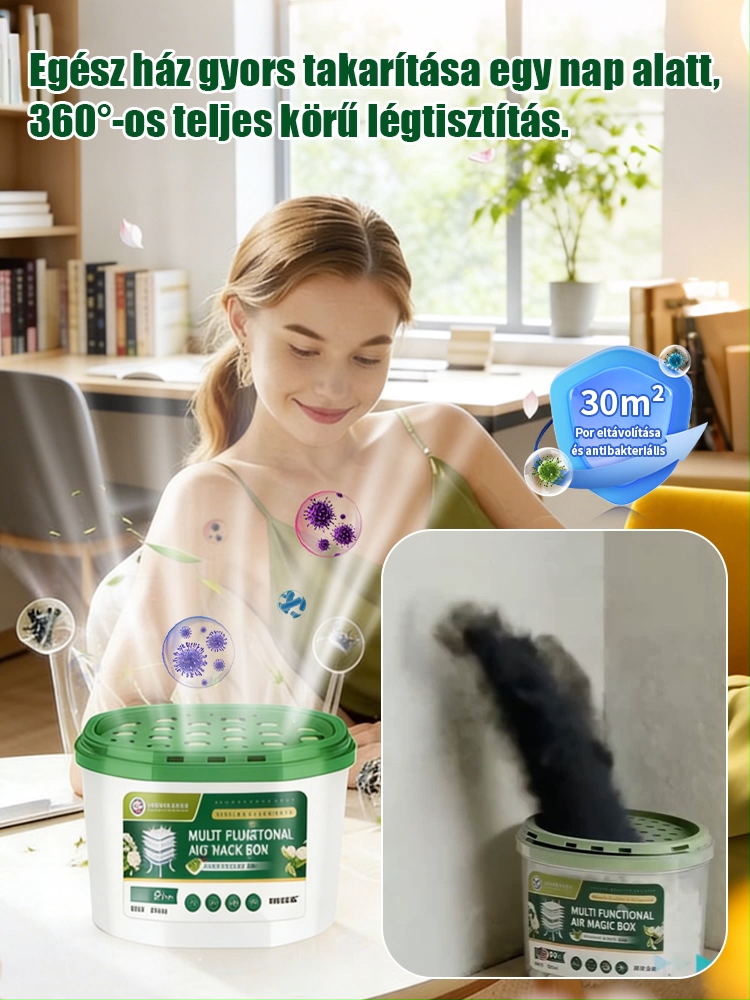 Statikus tapadási technológia 🚀 hatékonyan távolítja el a penészt és az ártalmas anyagokat a levegőből 🔍