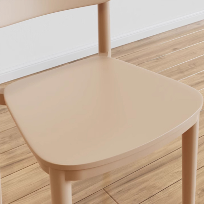 Támlás étkezőszék otthoni, modern stílusban