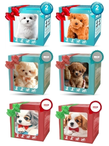 Intelligens elektromos robotkutya figura 🦴 - sétál, ugat és csóválja a farkát!