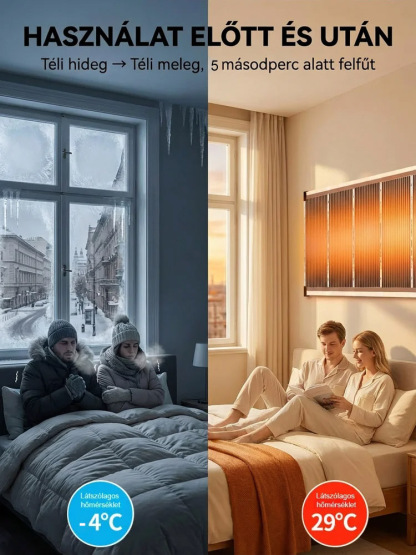 🏠 Akár az ízületei érzékenyek a hidegre, akár kisgyermek van a családban, ez elengedhetetlen idén télen! 