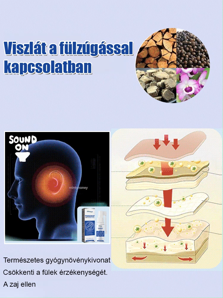 🚀 Három nap alatt búcsút int a fülzúgásnak, nagy koncentrációjú fülzúgás elleni spray 👂 Búcsú a zümmögő hangoknak, segít az alvásban!