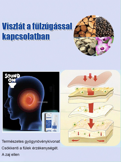 🚀 Három nap alatt búcsút int a fülzúgásnak, nagy koncentrációjú fülzúgás elleni spray 👂 Búcsú a zümmögő hangoknak, segít az alvásban!