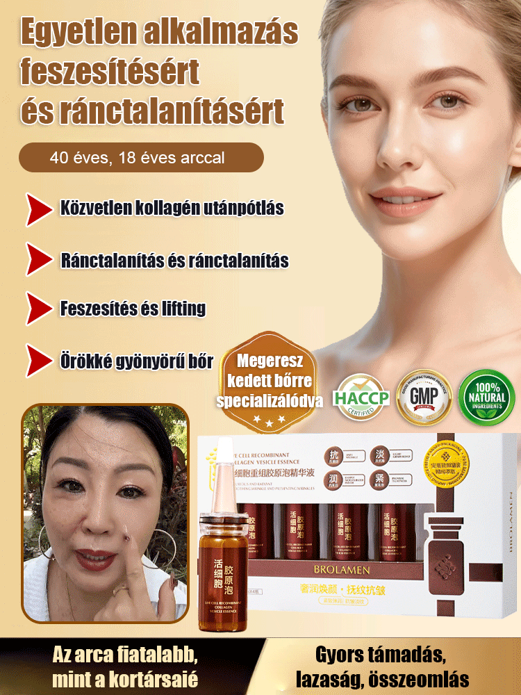 Kolagen regeneracyjny komórek 💎 usuwa zmarszczki w ciągu trzech dni, napina skórę ⚡️