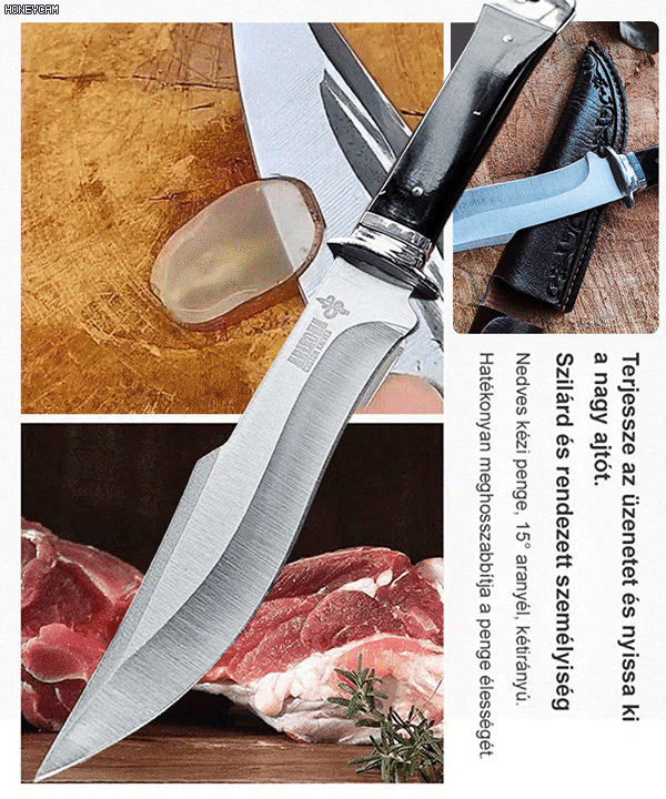 ⚡️Nagy széntartalmú rozsdamentes acélból kovácsolt, sokoldalú eszköz – otthoni nélkülözhetetlen kellék