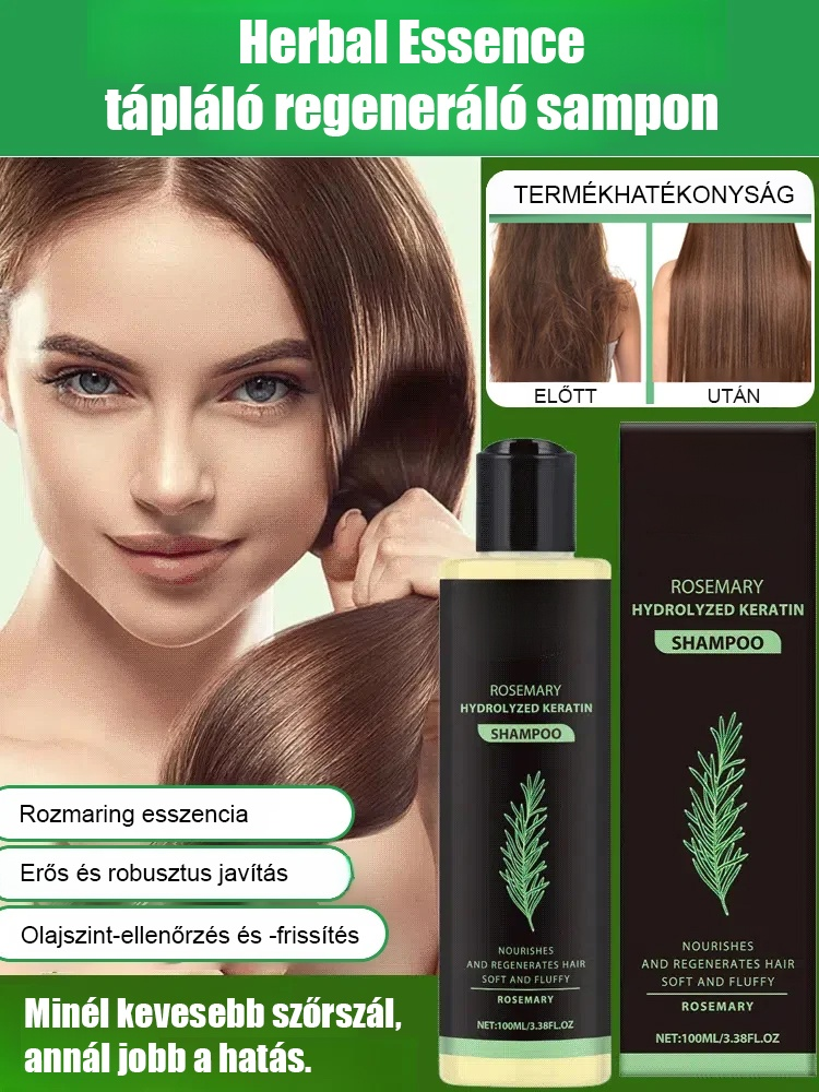 🌿 Ősrégi gyógynövényes hajnövesztés! 🧴 Gyógynövényes aktiválás a hajhagymákban, 3 nap alatt új haj sarjad!