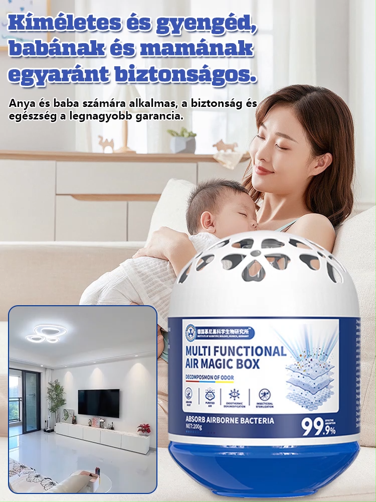 🌪️Hurrikán erejű szívóerő! A porszívó varázslatos doboza 🧹 pillanatok alatt felszippantja a levegőben lévő port és törmeléket!