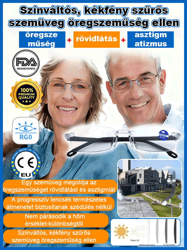 🛡️Dupla védelem, magas felbontású kék fény szűrős szemüveg👀 Sugárzásmentesít és csökkenti a fáradtságot 📱 Mobiltelefonozás közben nem fárasztja a szemet