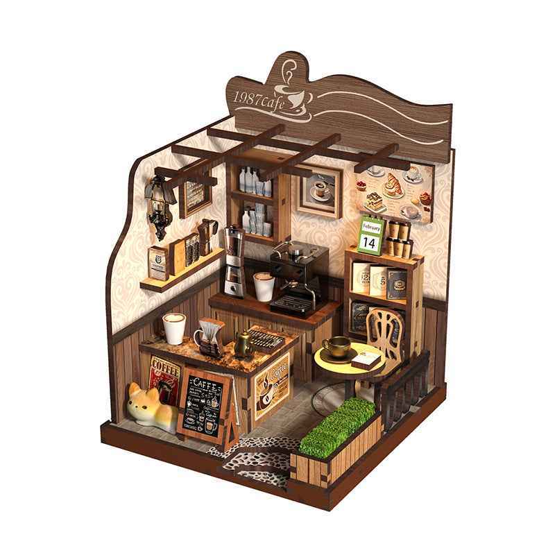 1987 Country Café DIY Mini House Kit ｜DIY Miniature Kit